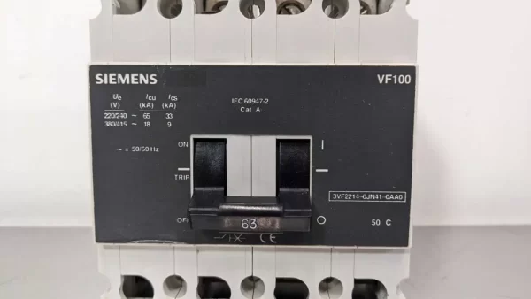 3VF2214-0JN41-0AA0, Siemens, Circuit Breaker