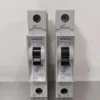 2 Pack Siemens 5SX51 C20 Miniature Circuit Breaker 20A 220VDC 230/400VAC 1 Pole