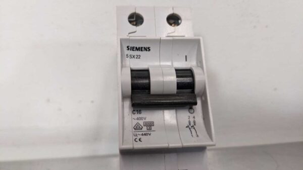 5SX22 C16, Siemens, Miniature Circuit Breaker