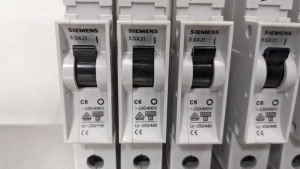 5SX21 C6, Siemens, Miniature Circuit Breaker