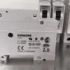 6 Pack Siemens 5SX21 C6 Miniature Circuit Breaker 6A 230/400VAC 1 Pole