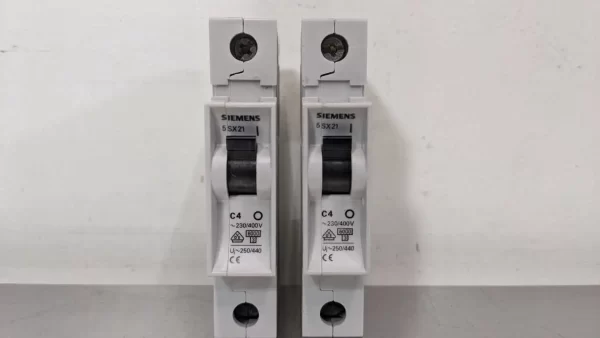 5SX21 C4, Siemens, Miniature Circuit Breaker