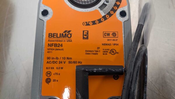 NFB24, Belimo, Damper Actuator 5082 5 Belimo NFB24 1