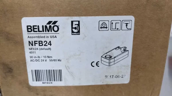 NFB24, Belimo, Damper Actuator