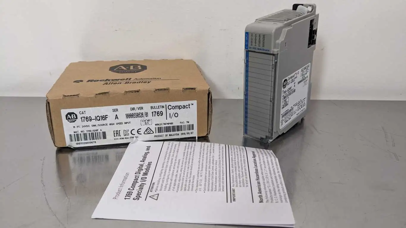 Allen-Bradley 1769-IQ16F High Speed Input Module Ser A Rev 3.1 16 Point 24VDC