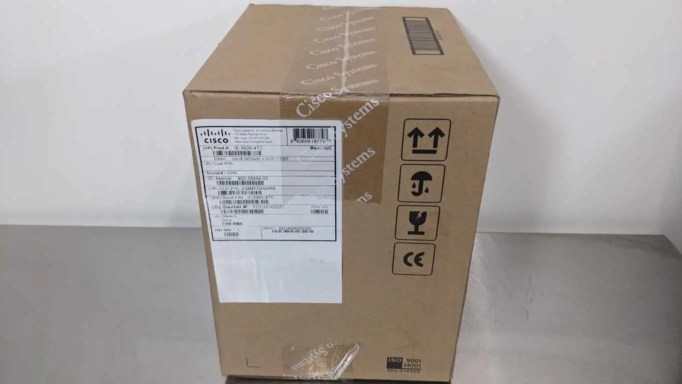 Cisco IE-3000-4TC Switch 4 Port 10/100 + 2 T/SFP