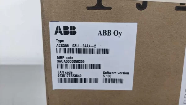 ACS355-03U-24A4-2, ABB, AC Drive