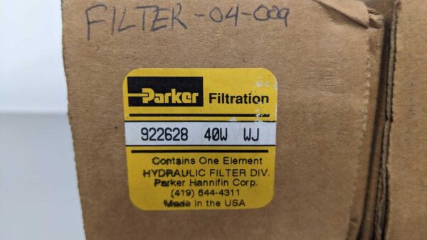 922628, Parker, Hydraulic Filter 5127 4 Parker 922628 1