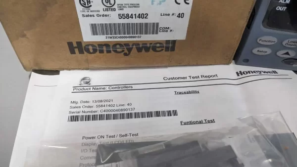 UDC2500 DC2500-EE-1000-200-00000-00-0, Honeywell, Controller