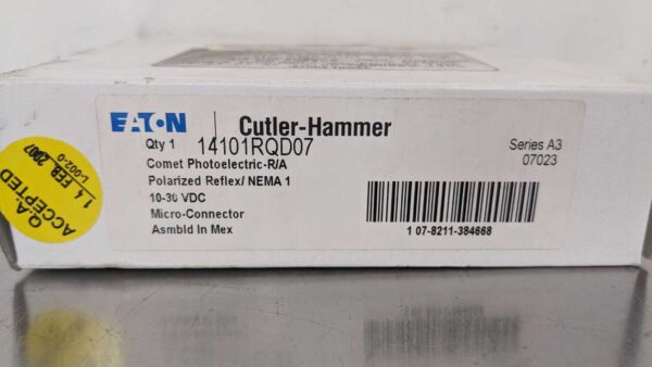 14101RQD07, Cutler-Hammer, Photoelectric Sensor 5140 4 Cutler Hammer 14101RQD07 1