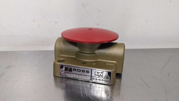 1223A2006, Ross, 3/2 Red Pushbutton