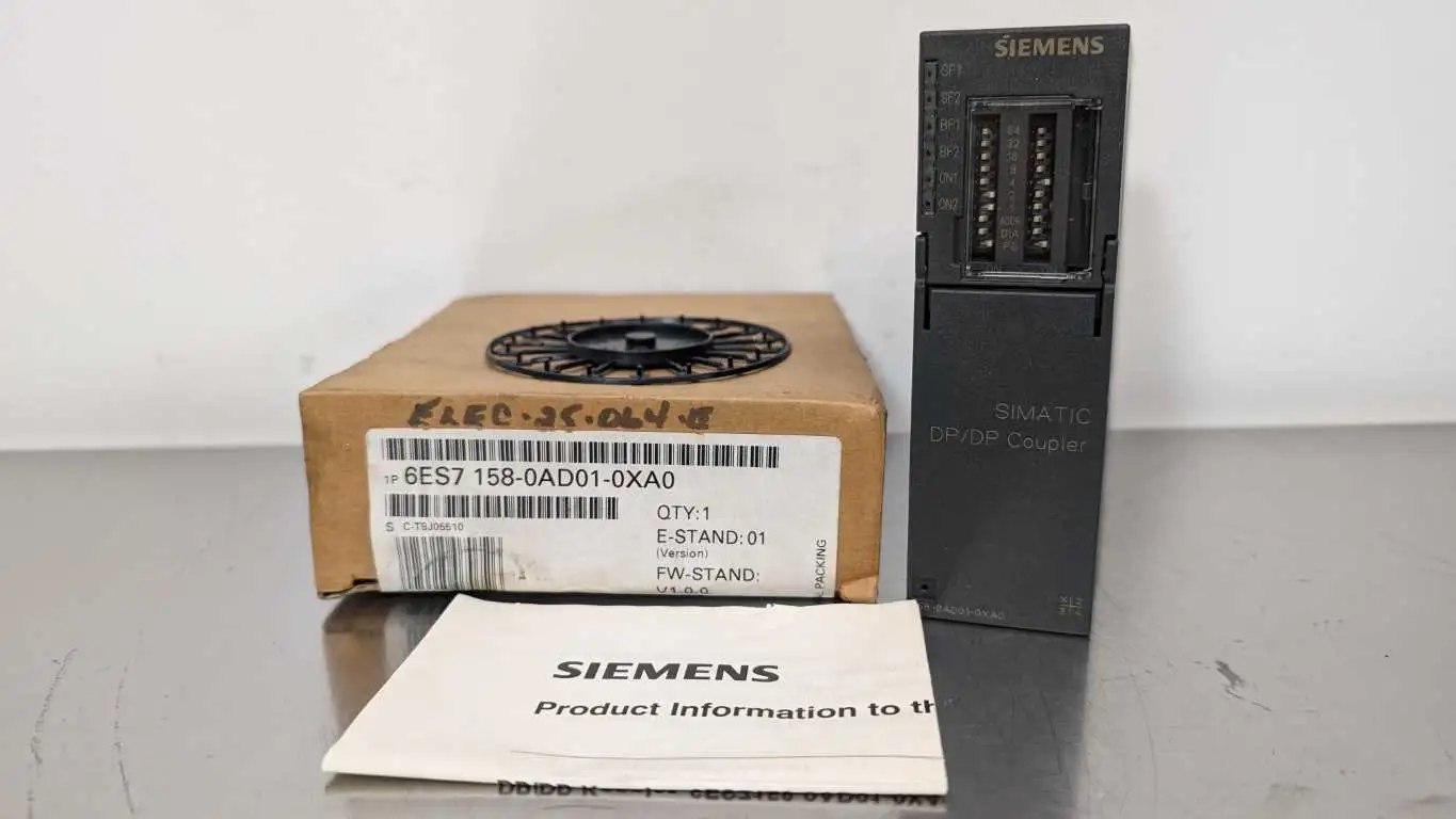 Siemens 6ES7 158-0AD01-0XA0 DP/DP Coupler SIMATIC ET200S