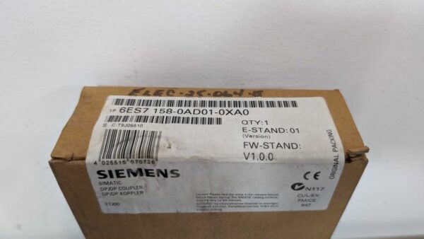 6ES7 158-0AD01-0XA0, Siemens, DP/DP Coupler 5150 5 Siemens 6ES7 158 0AD01 0XA0 1