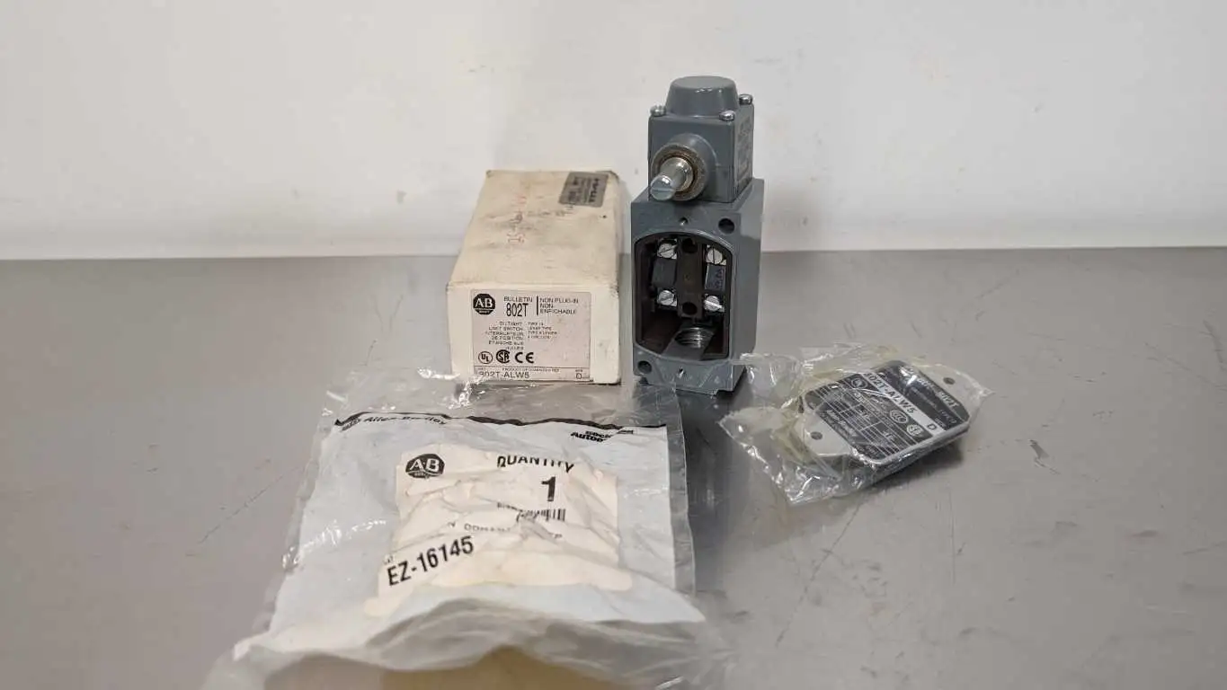 Allen-Bradley 802T-ALW5 Oiltight Limit Switch Ser D with EZ-16145