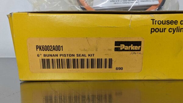 PK6002A001, Parker, 6" Bunan Piston Seal Kit