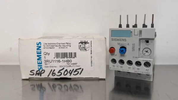 3RU1116-1HB0, Siemens, Overload Relay