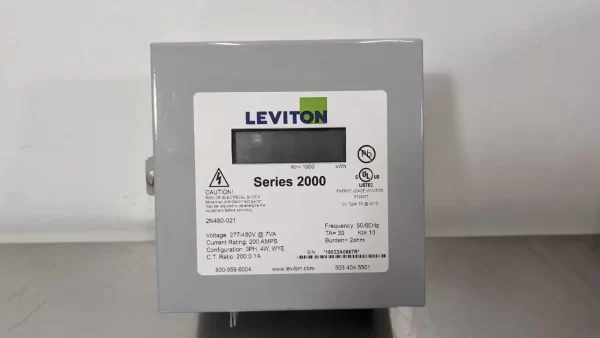 2N480-21, Leviton, Submeter Three Element Meter