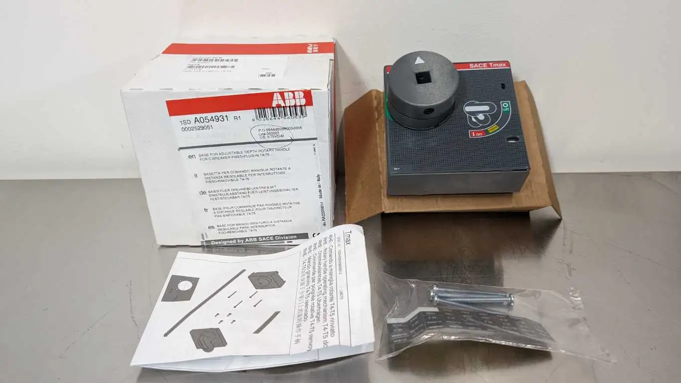 ABB KT5VD-M Variable Depth Handle Operator Mechanism 10mm x 10mm 1SDA054931R1