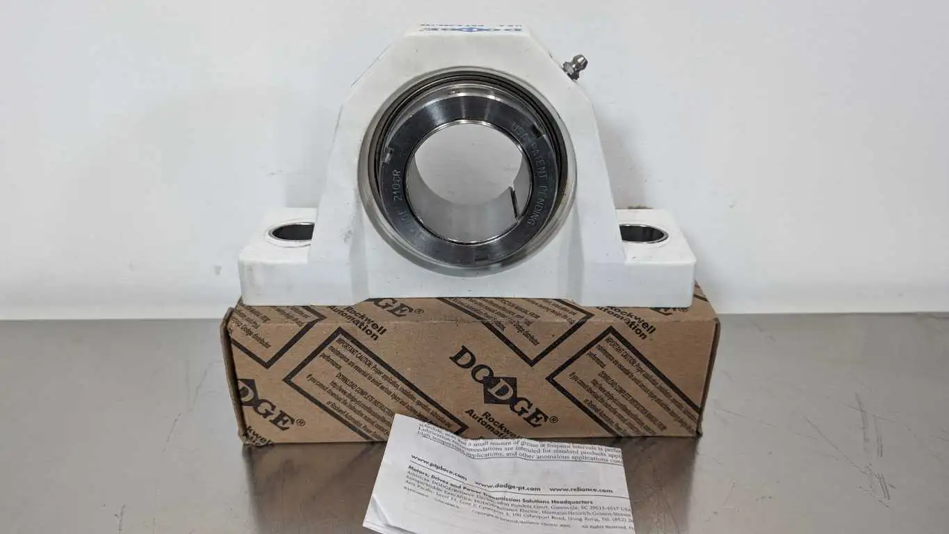 Dodge P2B-GTEZ-200-PCR Pillow Block Bearing 2″ ID 129393 2 Bolt E-Z Kleen