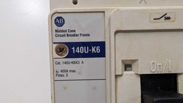 140U-K6D3-D25, Allen-Bradley, Circuit Breaker 5193 7 Allen Bradley 140U K6D3 D25 1