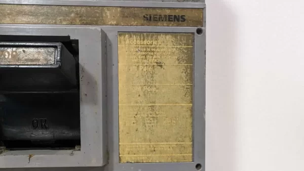 JXD63B300, Siemens, Circuit Breaker