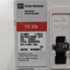 Cutler-Hammer FD3020 Circuit Breaker 20A FD 35k 240/480/600VAC 250VDC 3Pole