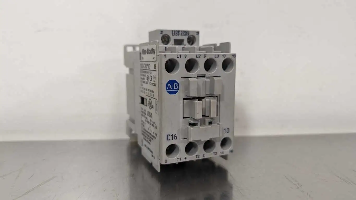 Allen-Bradley 100-C16D10 Contactor 100-C16*10 Ser B 110/120V Coil 16A