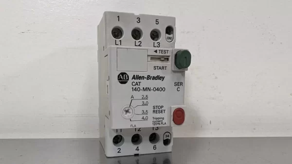 140-MN-0400 140-A210, Allen-Bradley, Manual Motor Starter Circuit Breaker