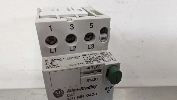 140-MN-0400 140-A210, Allen-Bradley, Manual Motor Starter Circuit Breaker