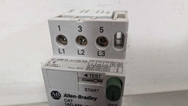 140-MN-0100, Allen-Bradley, Manual Motor Starter Circuit Breaker 5212 2 Allen Bradley 140 MN 0100 1