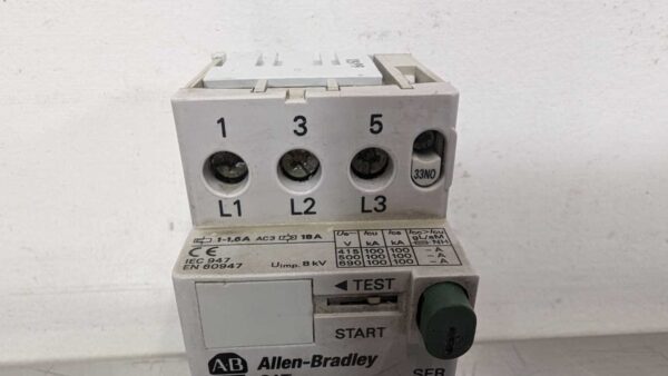 140-MN-0160 140-A210, Allen-Bradley, Manual Motor Starter Circuit Breaker 5214 2 Allen Bradley 140 MN 0160 140 A210 1