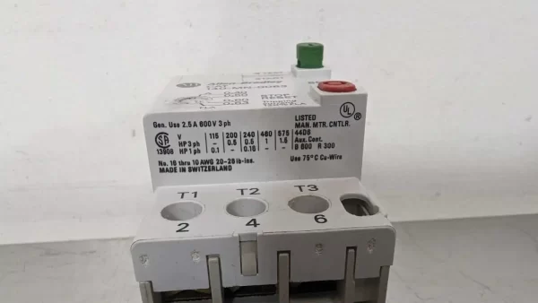 140-MN-0063, Allen-Bradley, Manual Motor Starter Circuit Breaker