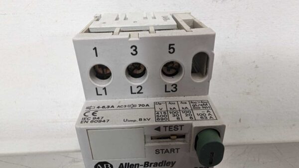140-MN-0630, Allen-Bradley, Manual Motor Starter Circuit Breaker 5217 2 Allen Bradley 140 MN 0630 1