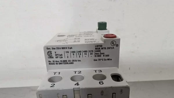 140-MN-0630, Allen-Bradley, Manual Motor Starter Circuit Breaker