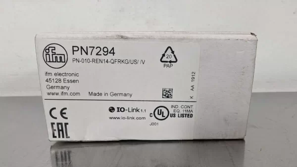 PN7294, IFM Efector, Pressure Sensor with Display