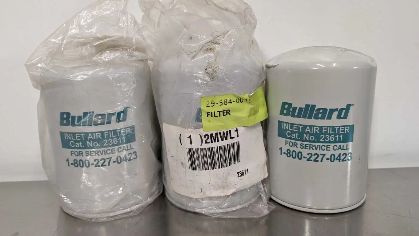 3 Pack Bullard 23611 Inlet Air Filter 2 New in Bag 1 Open