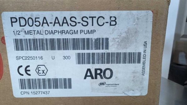 PD05A-AAS-STC-B, ARO, Metal Diaphragm Pump 5253 5 ARO PD05A AAS STC B 1