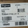 Hoffman F44LA Wireway Fitting 18940 Telescope Fitting Lay-In Factory Sealed