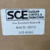 SCE Saginaw Control & Engineering SCE-604SC Electrical Enclosure 285722 6" x 4" x 3" Grey
