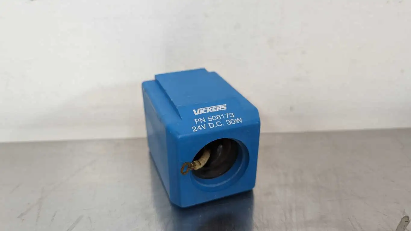 Vickers 508173 Solenoid Coil 24VDC Blue 24VDC 30W