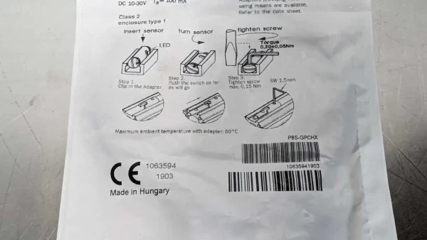 P8S-GPCHX, Parker, Proximity Sensor