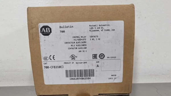 700-CFB310EJ, Allen-Bradley, Control Relay, PN-23529