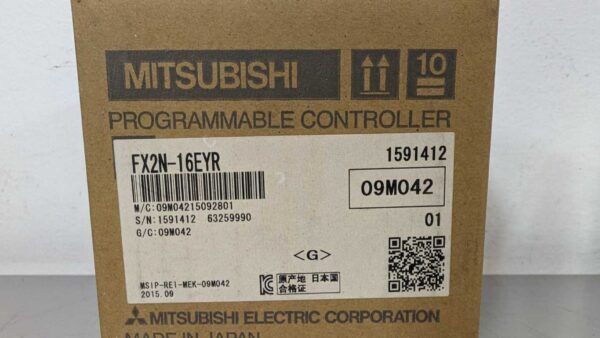FX2N-16EYR, Mitsubishi, Programmable Controller 5325 5 Mitsubishi FX2N 16EYR 1