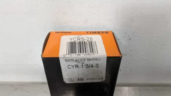 YCRS-28, Timken, Cam Yoke Roller, CYR 1-3/4-S