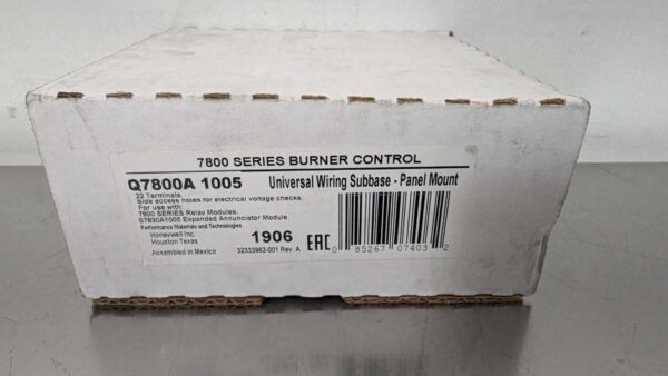 Q7800A 1005, Honeywell, Universal Wiring Subbase