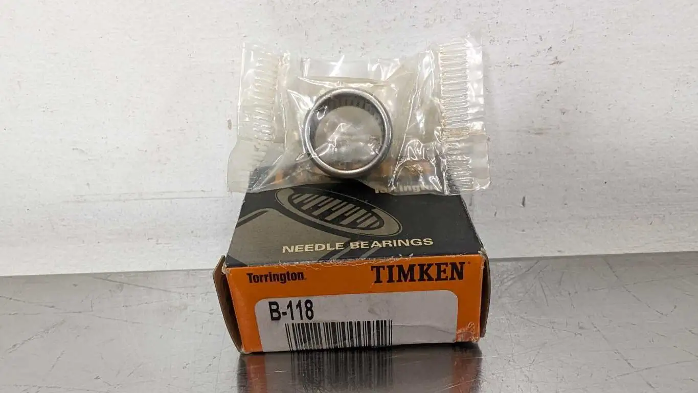 Timken B-118 Needle Roller Bearing 17.463mm ID 22.212mm OD 12.7mm Wide