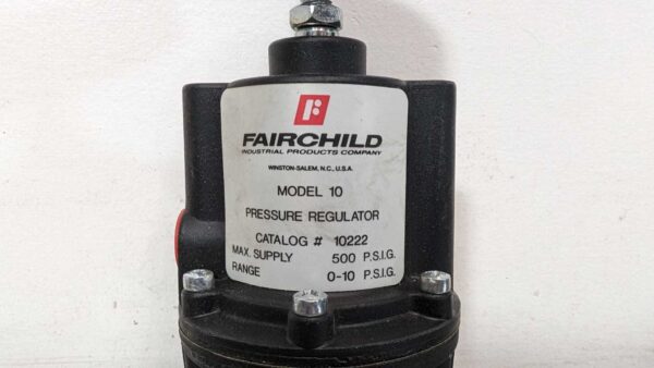 10222, Fairchild, Pneumatic Regulator, Model 10 5349 3 Fairchild 10222 1