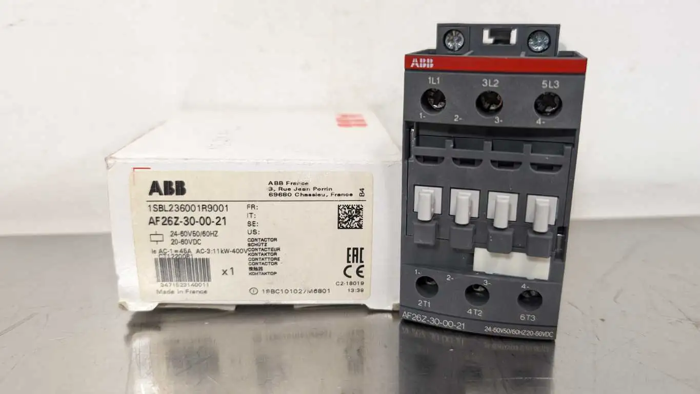 ABB 1SBL236001R9001 Contactor AF26Z-30-00-21 3 Pole