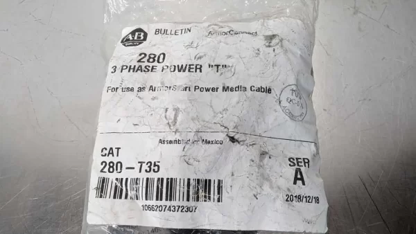 280-T35, Allen-Bradley, 3 Phase Power T