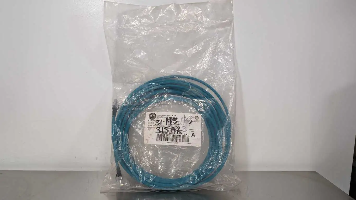 Allen-Bradley 1585J-M8TBJM-10 RJ45 Patchcord RJ45 to RJ45 Ser A 10m